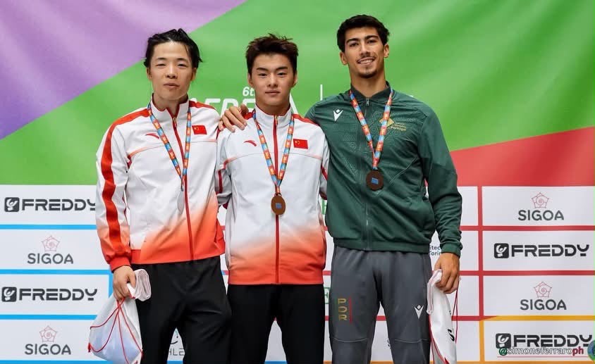 Gabriel Albuquerque conquista bronze na Taça do Mundo de Riccione