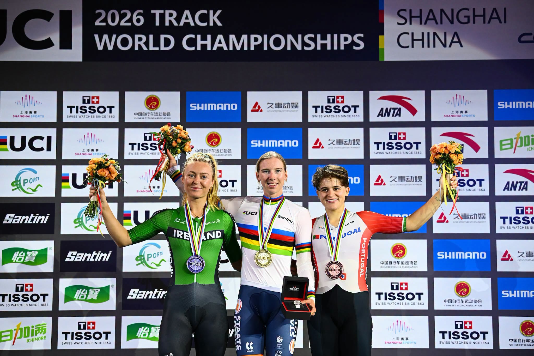 Maria Martins conquista bronze no Scratch do Mundial de Pista